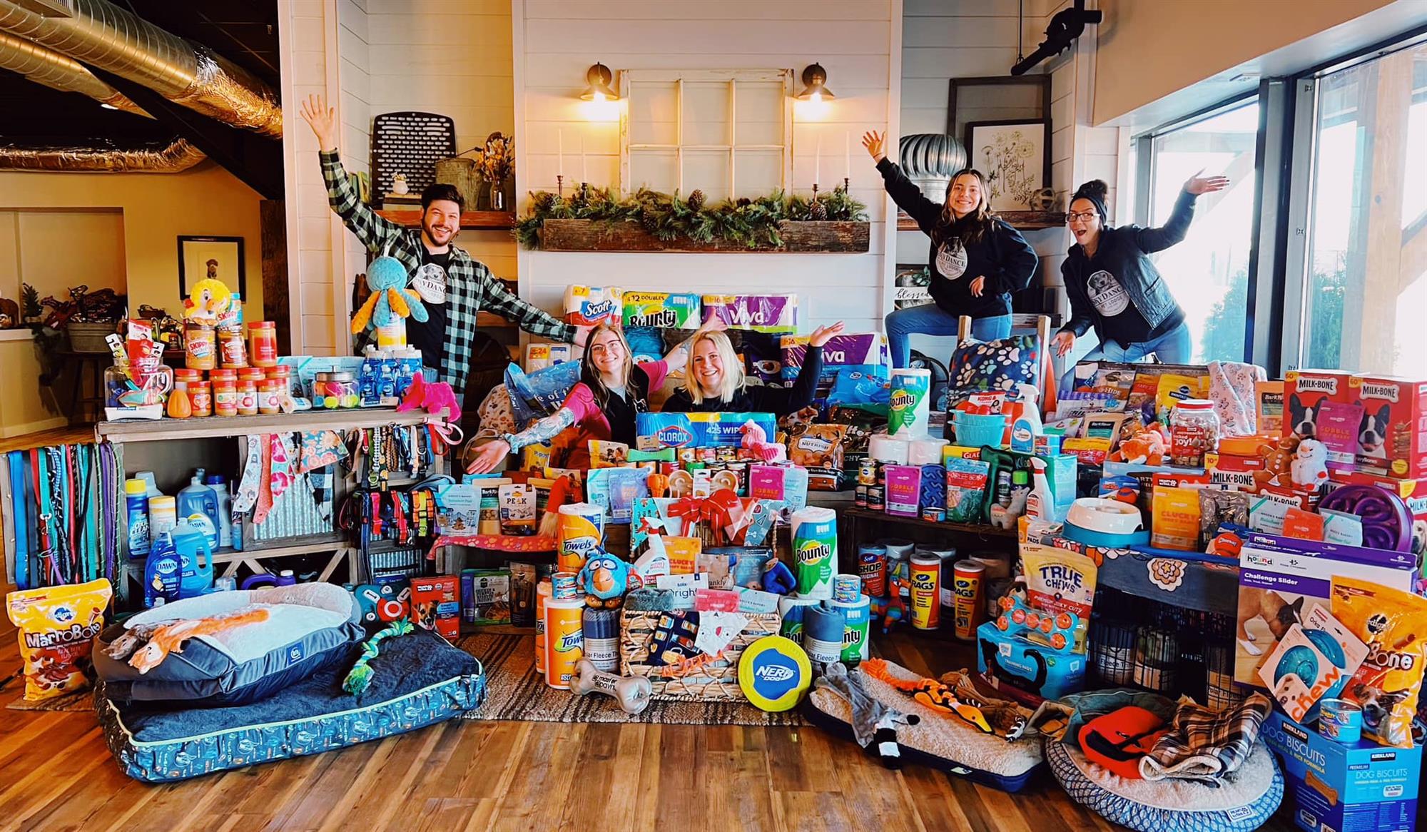SkyDance at local Wisconsin Pet Expo
