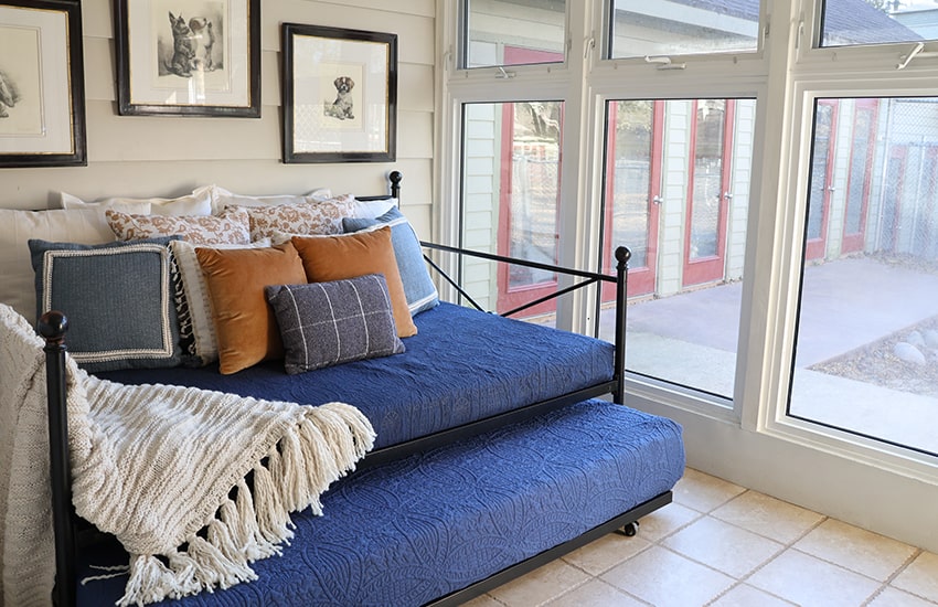 Luxury suites for dog boarding in Dousman