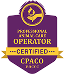 Certified Professional Animal Care Operator (CPACO) certification